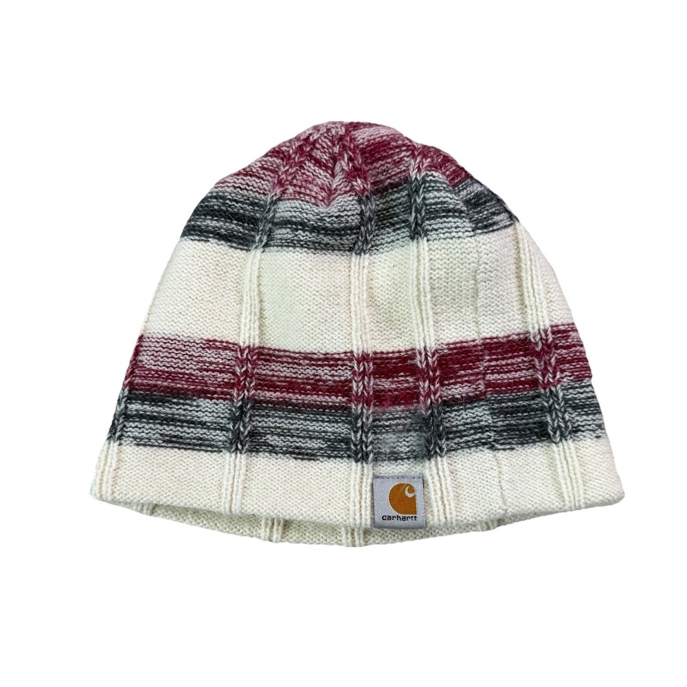 Carhartt Women's Multicolor‎ Striped Beanie Knit Western Outdoors Winter OS
